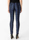 Cobalt Jacquard 30" Thinny Pant With Slits