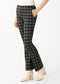 Bradford Plaid Fabric 31" Mini-Flare Pantalon