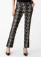 Amal Print 30" Straight Leg Pant