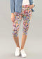 Wynwood Print 19'' Capri W/ 5 Pockets