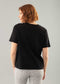 Amari 23 1/2'' T-Shirt With Writing Embroidery