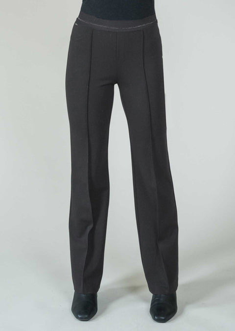 Hollywood 30" Straight Pant With Fake Pockets And Fake Fly