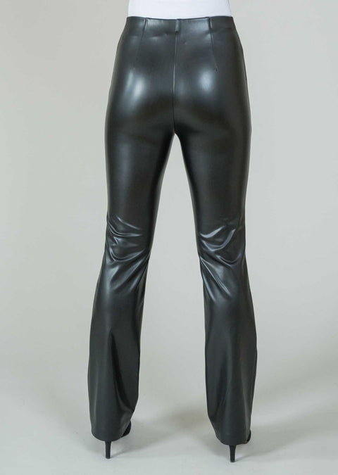 Verona Pleather 30" Mini-Flare Pant