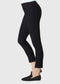 Magical Lycra Solid 28'' Slim Ankle Pant W/ Slits