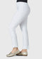 Magical Lycra Solid 28'' Slim Ankle Pant W/ Slits