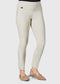 Magical Lycra Solid 28'' Slim Ankle Pant W/ Slits