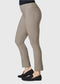 Magical Lycra Solid 28'' Slim Ankle Pant W/ Slits