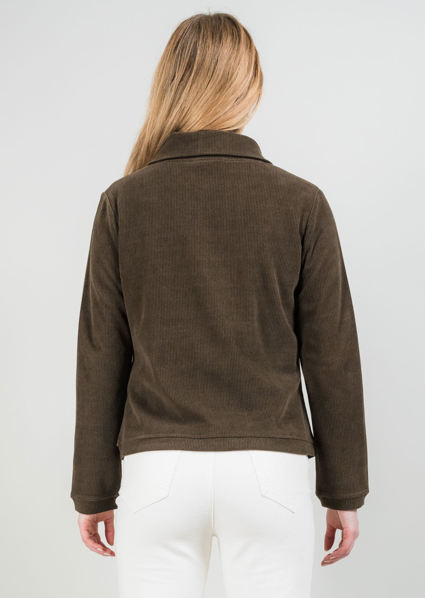 Asymmetrical Zip Jacket With Snap Detail – Lisette L Montreal - Canada