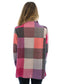 Col rond réversible Plaid