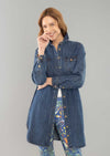 Eva Fabric 39'' Blouse, Longue Sleeves, Side Pockets