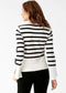 Valeria Fabric 22'' Striped Pullover