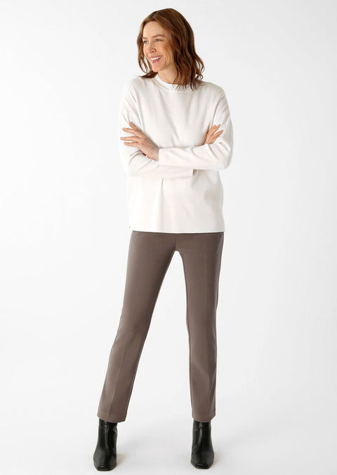 Jolie Fabric 31'' Straight Leg Trouser W/Pockets