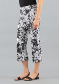 Twig Print 24'' Cropped Trouser